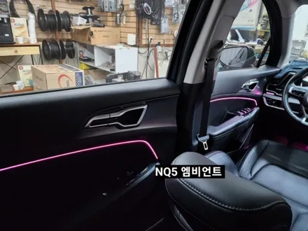 스포티지NQ5 엠비언트 실내무드조명활성&확장시공 / 대구, 구미