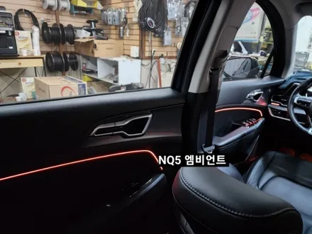 스포티지NQ5 엠비언트 실내무드조명활성&확장시공 / 대구, 구미