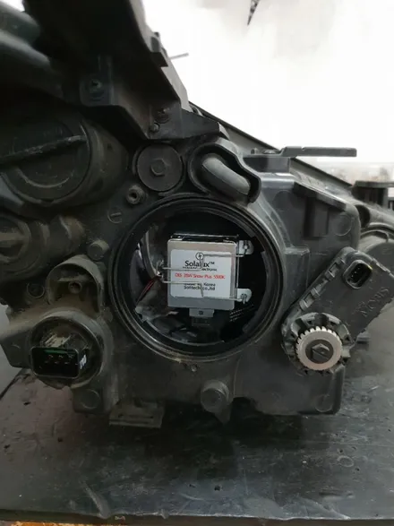 대구맥스크루즈순정HID차량D3S를솔라룩스D1S Snowplus5500K 광량업그레이드+H8LED안개등팩키지시공 / 대구, 구미