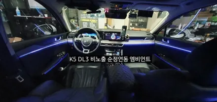 대구 K5DL3 순정연동 비노출 엠비언트 회오리스피커 엠비언트 / 대구, 구미