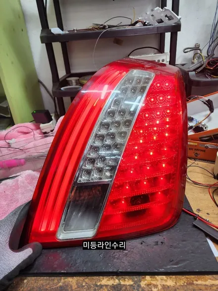 오피러스프리미엄 후미등 테일램프 미등2줄라인 led수리 / 대구, 구미