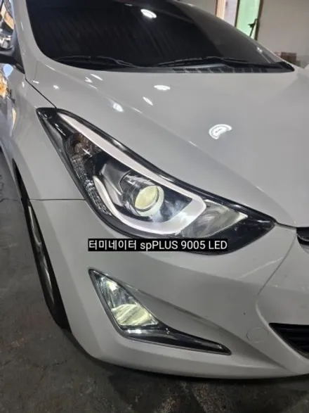 대구 더뉴md 브라비오 터미네이터sp plus 9005 LED전조등라이트 올뉴클래식 881LED안개등시공 / 대구, 구미