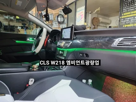 벤츠CLS250 W218 순정엠비언트 광량업그레이드 / 대구, 구미