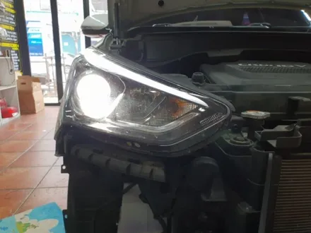 대구싼타페더프라임순정D3S라이트D1S로광량업그레이드더프라임HID광량업그레이드by솔라이텍대구직영점HID광량업그레이드 / 대구, 구미