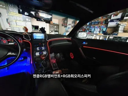 제네시스쿠페RGB엠비언트회오리스피커(3세대면발광광섬유)&악마등 / 대구, 구미
