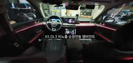 대구 K5DL3 순정연동 비노출 엠비언트 회오리스피커 엠비언트 / 대구, 구미