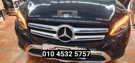 벤츠 GLC220d X253 헤드램프 깜빡이 분홍색(핑크빛)점등수리 / 대구, 구미