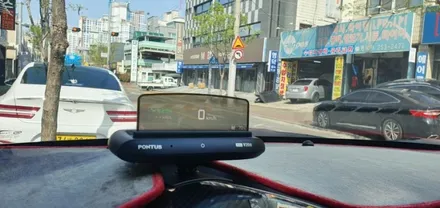 폰터스 HUD 헤드업디스플레이  Plus V200 스포티지R장착 / 대구, 구미