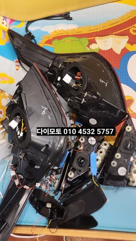대구 제네시스 구형G80차량 G80스포츠LED테일램프 순정개조 깜빡이무빙시퀀셜순차점등 비상등전체점등 / 대구, 구미