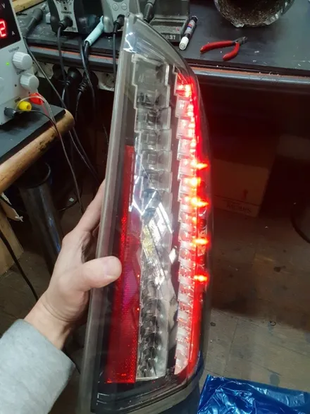 대구캐딜락STS4.6후미등테일램프미등브레이크등LED점등불량LED수리 / 대구, 구미