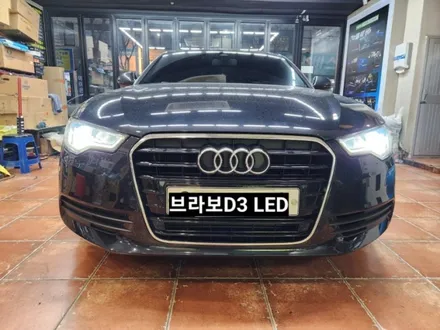 아우디A6 C7 전조등D3S HID를 브라보D3 LED로 광량업그레이드 / 대구, 구미