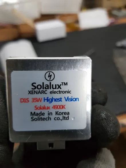 대구순정HID광량업그레이드전문 엘이디다이샵 아이오닉D8S 25watt순정HID 솔라룩스 D1S 35watt4900K 하이스트비젼 광량업그레이드 / 대구, 구미