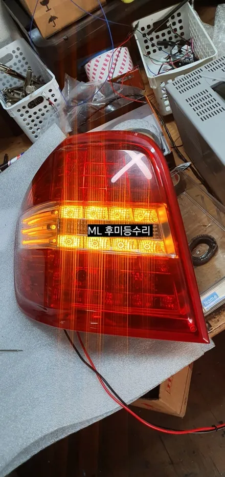 대구 벤츠ML 테일램프 후미등 미등&브레이크 LED수리 / 대구, 구미