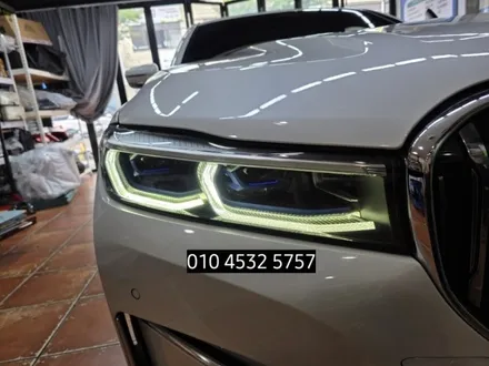 대구 BMW 7시리즈740LI G12후기형 데이라이트 주간등 링마커 엔젤아이 황변재생수리 / 대구, 구미