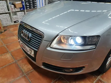 아우디A6 C6전기형HID벌브 아우디HID 아우디A6 C6전기형 D2S 5500K HID라이트벌브교체 / 대구, 구미