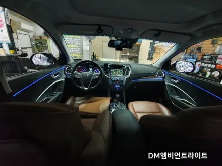 싼타페DM엠비언트라이트,3세대면발광RGB풀컬러엠비언트라이트,대구엠비언트라이트,KC인증 / 대구, 구미