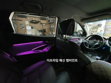 대구엠비언트,싼타페더프라임 해신RGB엠비언트라이트,원터치윈도릴레이시공 / 대구, 구미