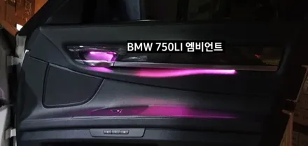 BMW 750LI (F01) 엠비언트라이트 비노출 엠비언트 / 대구, 구미
