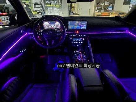 아반떼 CN7 엠비언트라이트 도어트림확장시공 / 대구, 구미