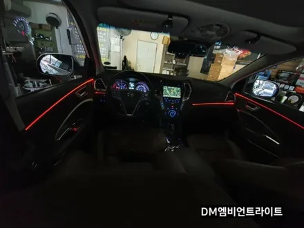싼타페DM엠비언트라이트,3세대면발광RGB풀컬러엠비언트라이트,대구엠비언트라이트,KC인증 / 대구, 구미