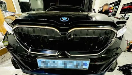 BMW i5 그릴 랩핑 / 시흥시 목감동