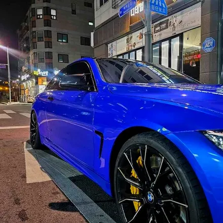 BMW 4 시리즈 사고차 서비스 전체랩핑 시공 후기 / 시흥시 목감동