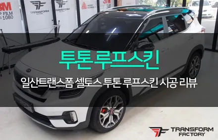 셀토스 투톤 루프스킨 / 고양시 덕이동