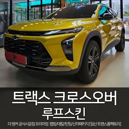 [일산/파주 랩핑] 신형 트랙스 크로스오버 루프스킨 시공 / 고양시 덕이동