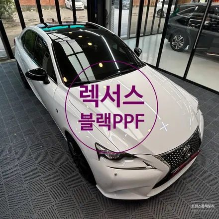 렉서스 블랙PPF 일산PPF 트랜스폼팩토리 여기서 잘하네요 / 고양시 덕이동