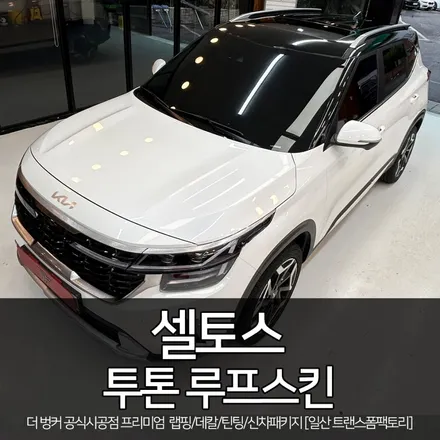 셀토스 깔끔한 투톤 루프스킨 [일산랩핑샵] 트랜스폼팩토리 / 고양시 덕이동