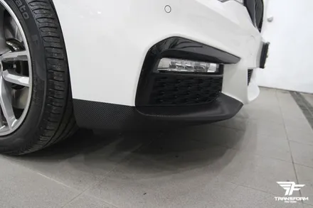 [TF] BMW G30 안개등라인 카본 포인트랩핑 시공 리뷰 / 고양시 덕이동