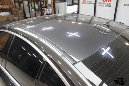 bmw 530i xdrive 사틴블랙 전체랩핑 / 고양시 덕이동