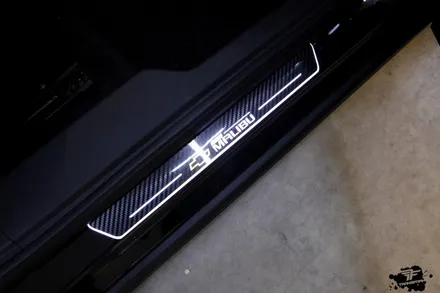 더뉴말리부 led무빙도어스커프+컵홀더+도어캐치+rgb풋등 / 고양시 덕이동
