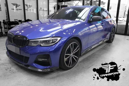 bmw g20 사이드하단 m퍼포먼스 데칼 / 고양시 덕이동
