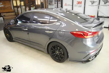 아반떼 전체랩핑 3m 쿨그레이로 완벽 변신! by 일산랩핑 트랜스폼팩토리 / 고양시 덕이동