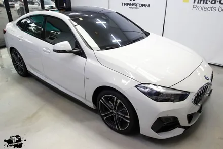 bmw 218d 루프스킨 + 실내 랩핑으로 드레스업! / 고양시 덕이동