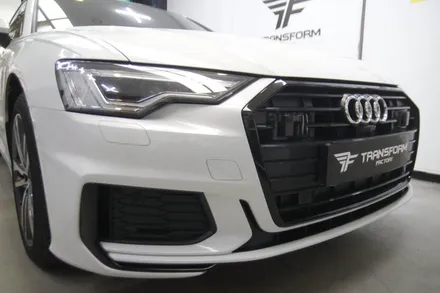 아우디 A6 TFSI 크롬딜리트 시공 by 일산 랩핑 전문 트랜스폼 / 고양시 덕이동