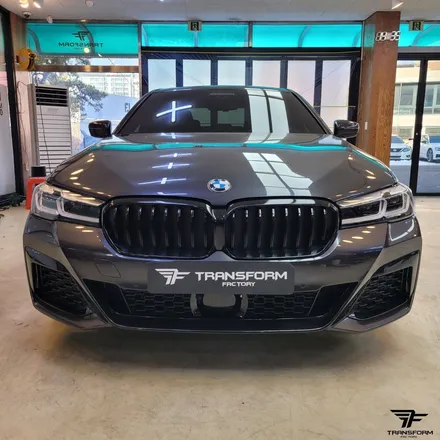 bmw g30 크롬딜리트 시공 [일산 랩핑 전문] 트랜스폼팩토리 / 고양시 덕이동