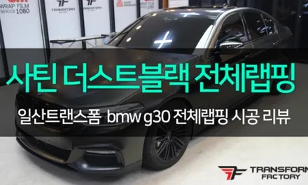 [일산/파주 랩핑] BMW 2시리즈 창문 크롬딜리트 시공으로 스포티한 매력 UP~! / 고양시 덕이동