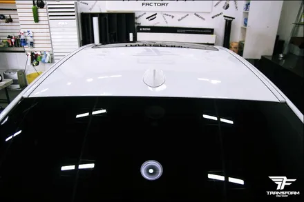 [TF] BMW 530i 루프스킨+포인트  랩핑 시공 / 고양시 덕이동
