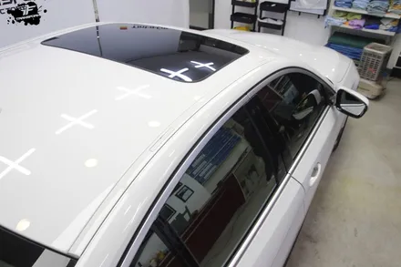 bmw g30 블랙ppf 루프스킨! 발수효과까지! / 고양시 덕이동