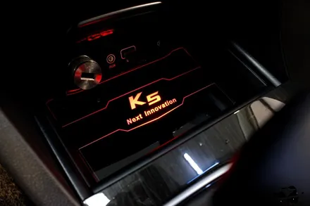 k5 led컵홀더+rgb풋등 장착 / 고양시 덕이동