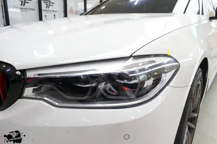bmw g30 안개등 포인트 랩핑(m퍼포먼스) / 고양시 덕이동