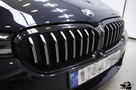 bmw 520i 크롬죽이기 시공 / 고양시 덕이동