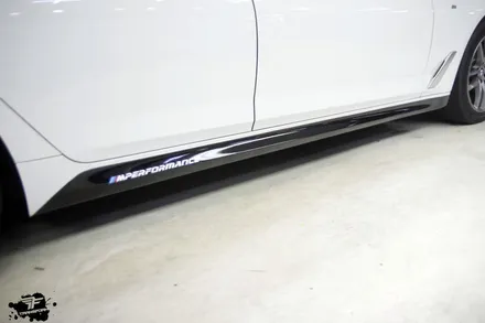 일산 랩핑 전문 bmw m퍼포먼스 데칼 시공(사이드 스커트) / 고양시 덕이동