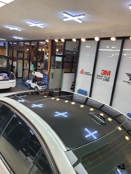 bmw 루프스킨 제거 및 재시공 / 고양시 덕이동