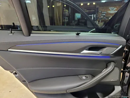 bmw g30 실내 랩핑 (3m/매트릭스 블랙) / 고양시 덕이동