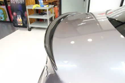 일산/수원 랩핑 전문 트랜스폼 팩토리 벤츠 루프스킨 + 스포일러 랩핑 시공 리뷰 / 고양시 덕이동