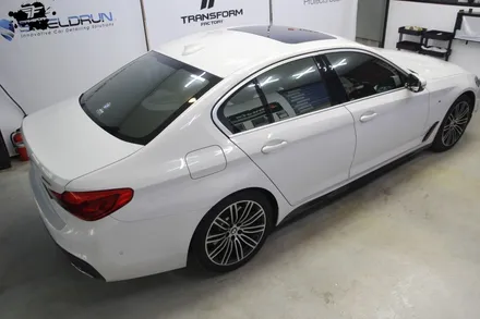bmw g30 블랙ppf 루프스킨! 발수효과까지! / 고양시 덕이동