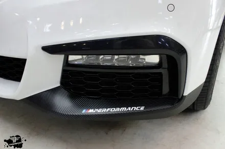 bmw g30 안개등 포인트 랩핑(m퍼포먼스) / 고양시 덕이동